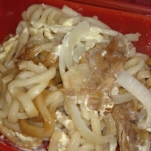 ルクエで、パパッと♪肉うどん